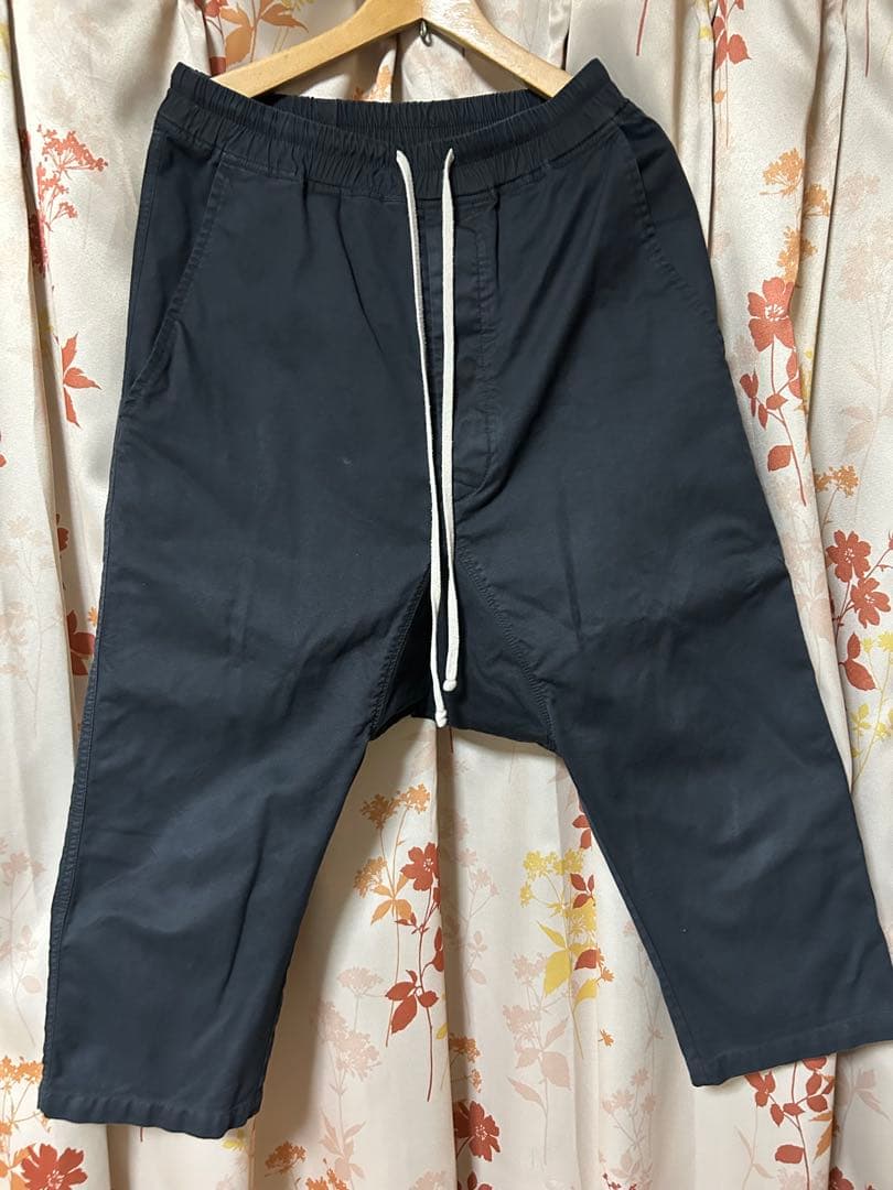 リックオウエンスダークシャドウ パンツ S ブラック