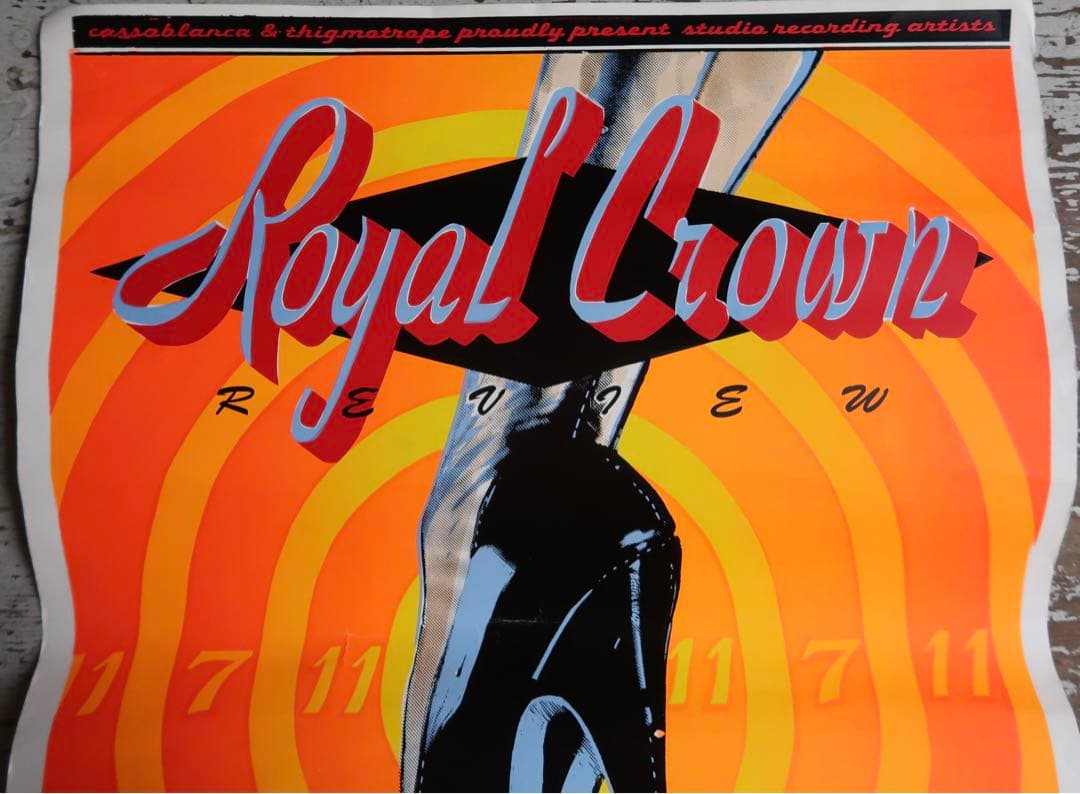  Crown Review ヴィンテージポスター