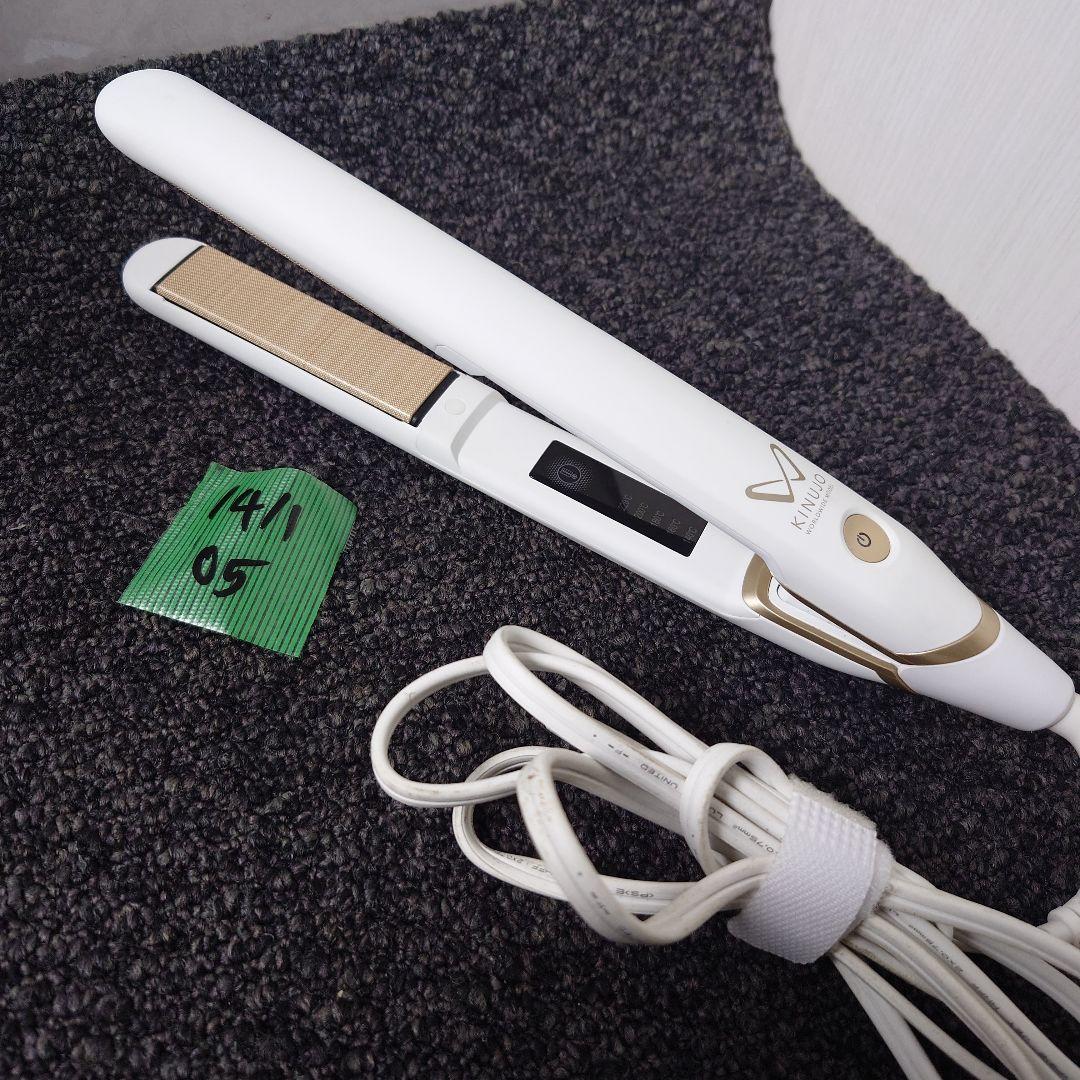KINUJO DS200 ホワイト ストレートヘアアイロン