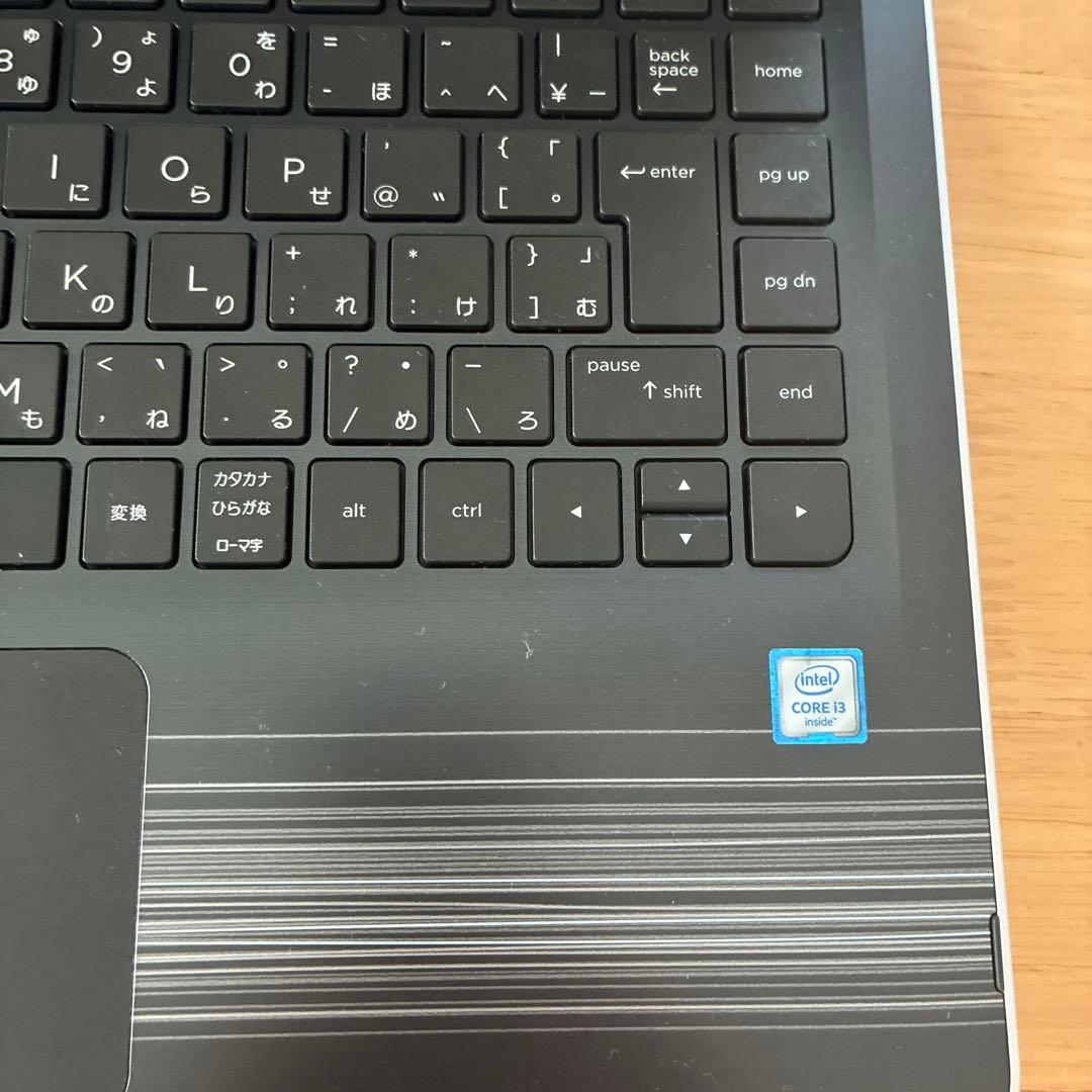 HP ノートPC Intel Core i3 シルバー