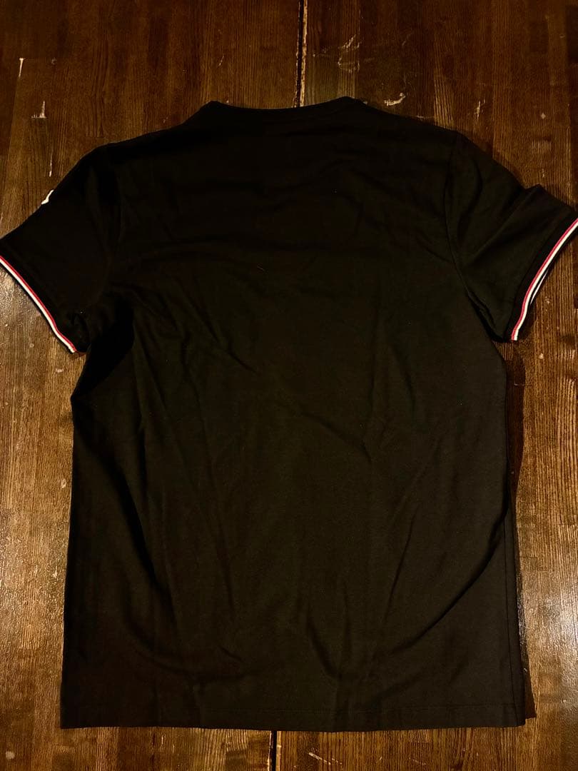 MONCLER スリムフィット ブラック Tシャツ