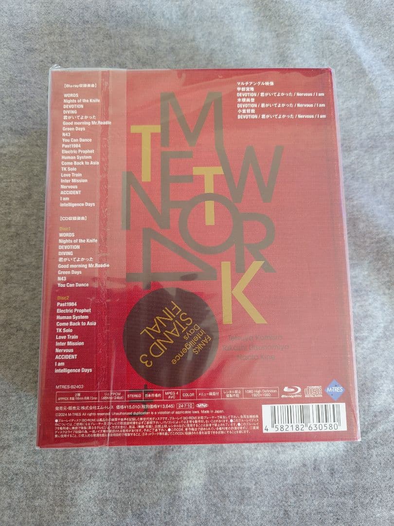 TM NETWORK STAND 3 FINAL 初回限定盤 Blu-ray