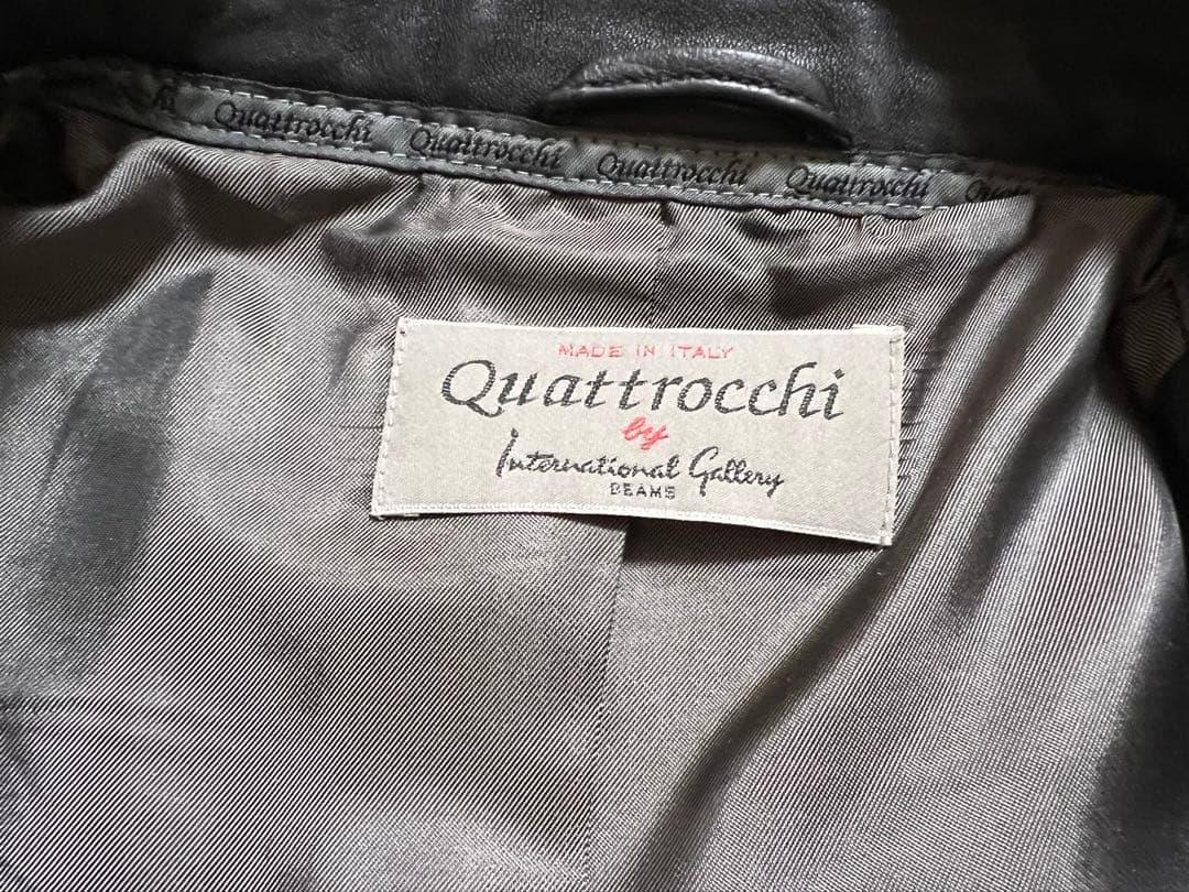 【使用期間1ヶ月未満の美品】BEAMS シープスキン ライダースジャケット Ⅱ