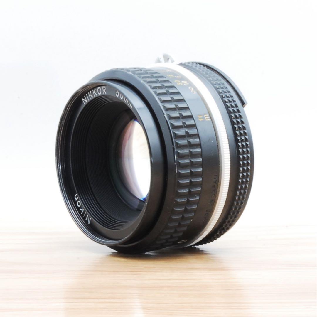 ⭐️カビなし♪美品⭐️Nikon Ai NIKKOR 50mm F1.8 単焦点