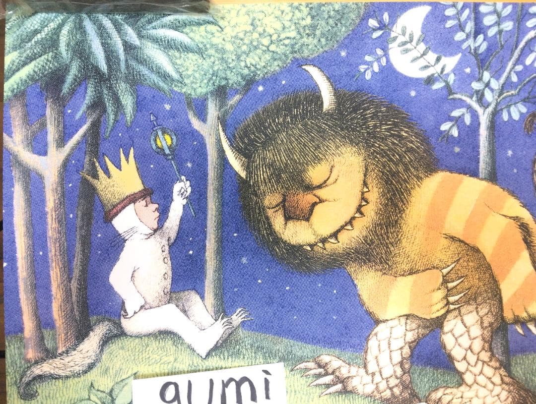 かいじゅうたちのいるところ　モーリス・センダック　マックス　スクリーンプリント