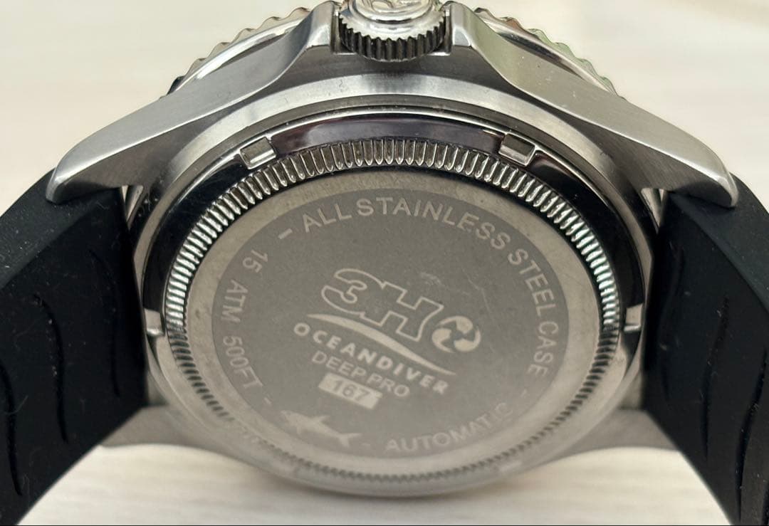 3H トレアッカ オーシャンダイバー　ディーププロ 自動巻き
