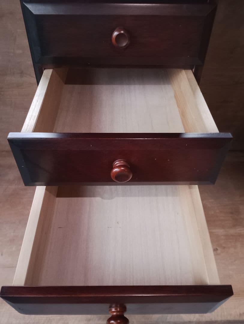 日本民芸 7段チェスト 小箪笥 古家具 和家具 小引き出し アンティーク レトロ