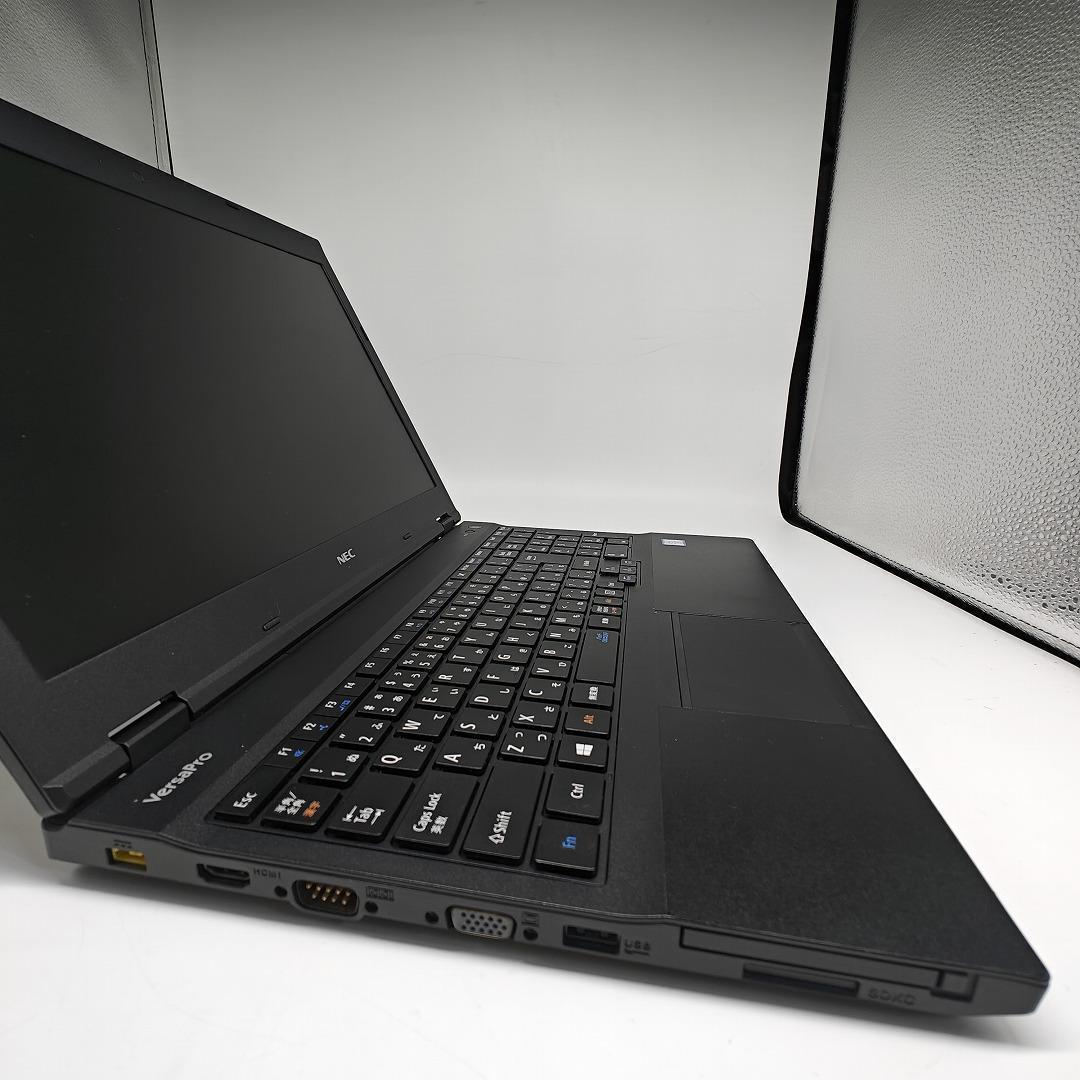 【NEC】高性能i7 新品SSD512GB 16GB 黒 オフィス付きノートPC