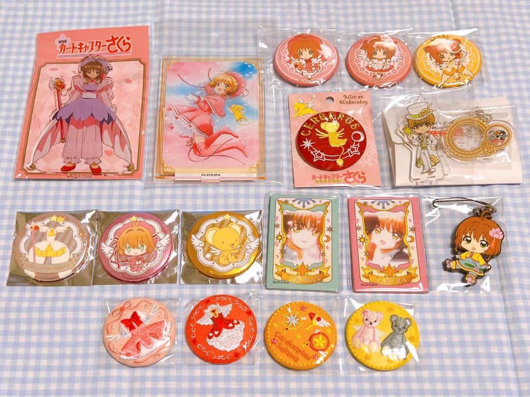 まとめ売り カードキャプターさくら 缶バッジ アクスタ アクキー ポーチ