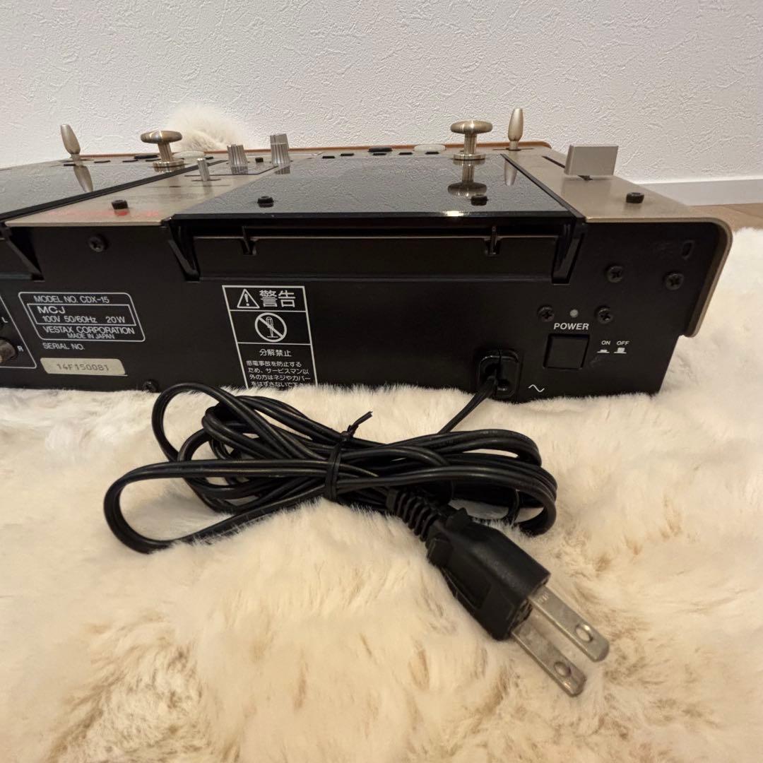 【美品】vestax CDXー15