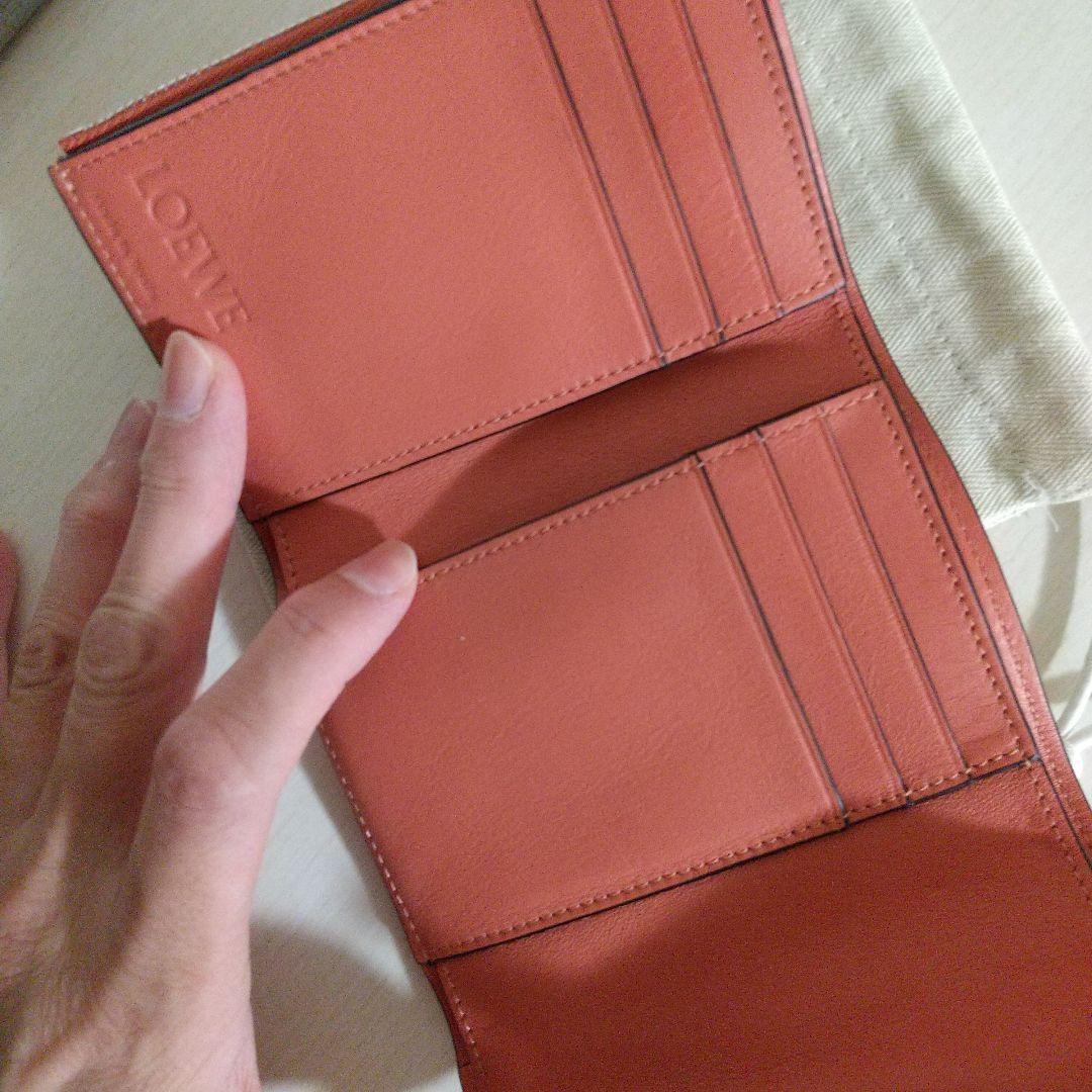 LOEWE バーティカルウォレット 折り財布