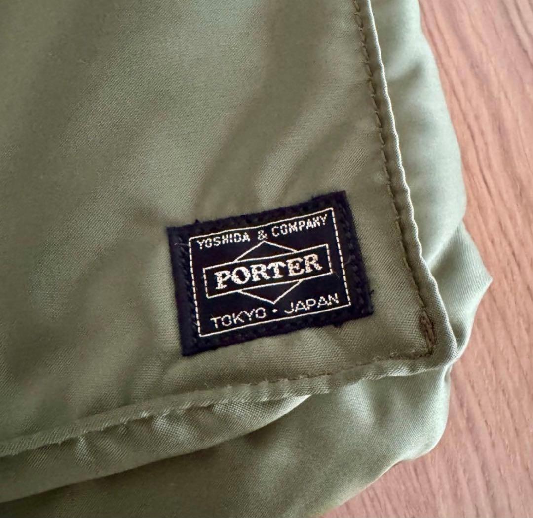 PORTER TANKER BRIEFCASE セージグリーン　ポータータンカー
