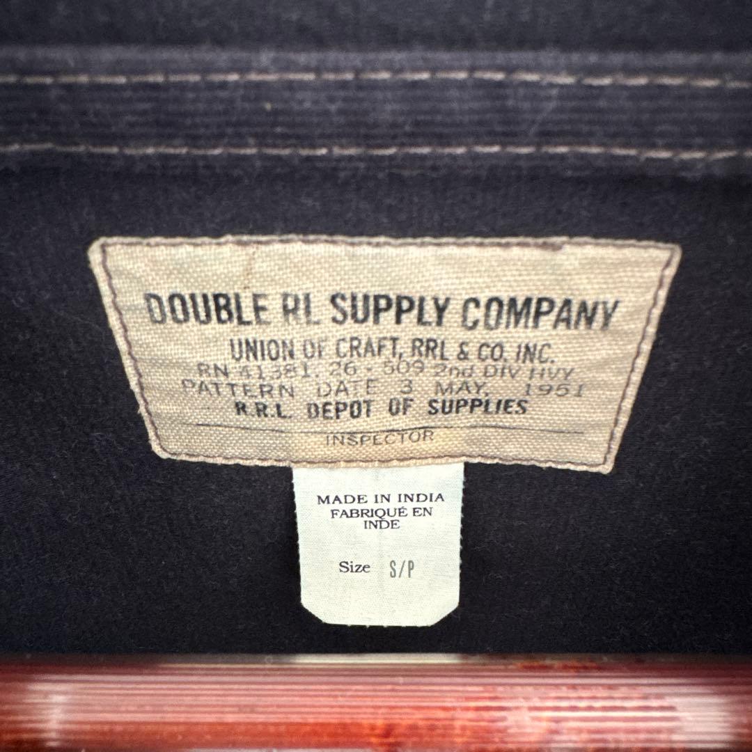 RRL ジャングル クロス デッキ ジャケット / ネイビー Sサイズ