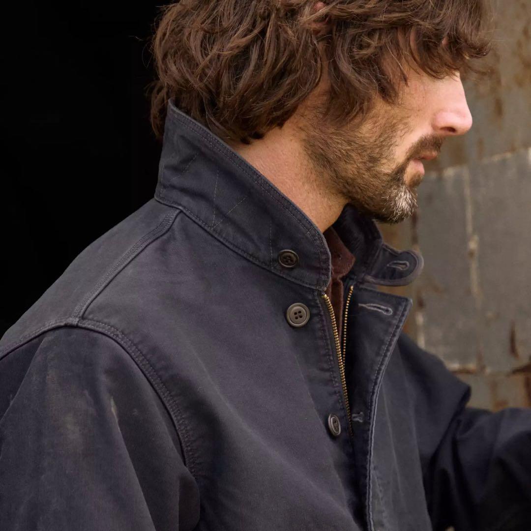 RRL ジャングル クロス デッキ ジャケット / ネイビー Sサイズ