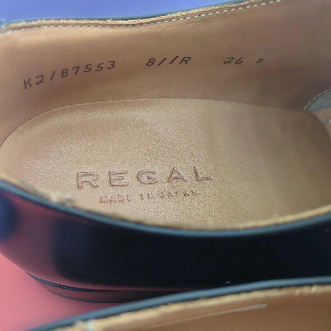 REGAL 革靴 黒 26cm 811R AL　箱付き