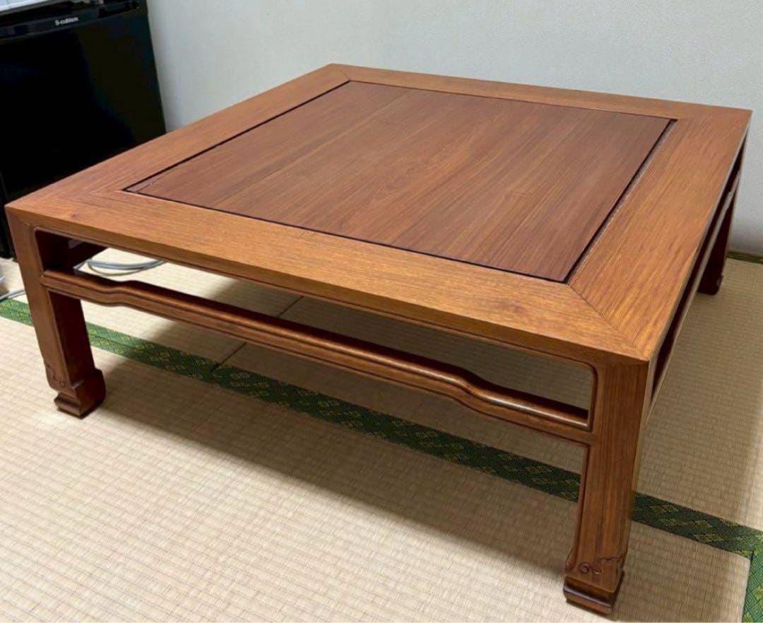 ヴィンテージ レトロ アンティーク 無垢材 テーブル 座卓 センターテーブル 木