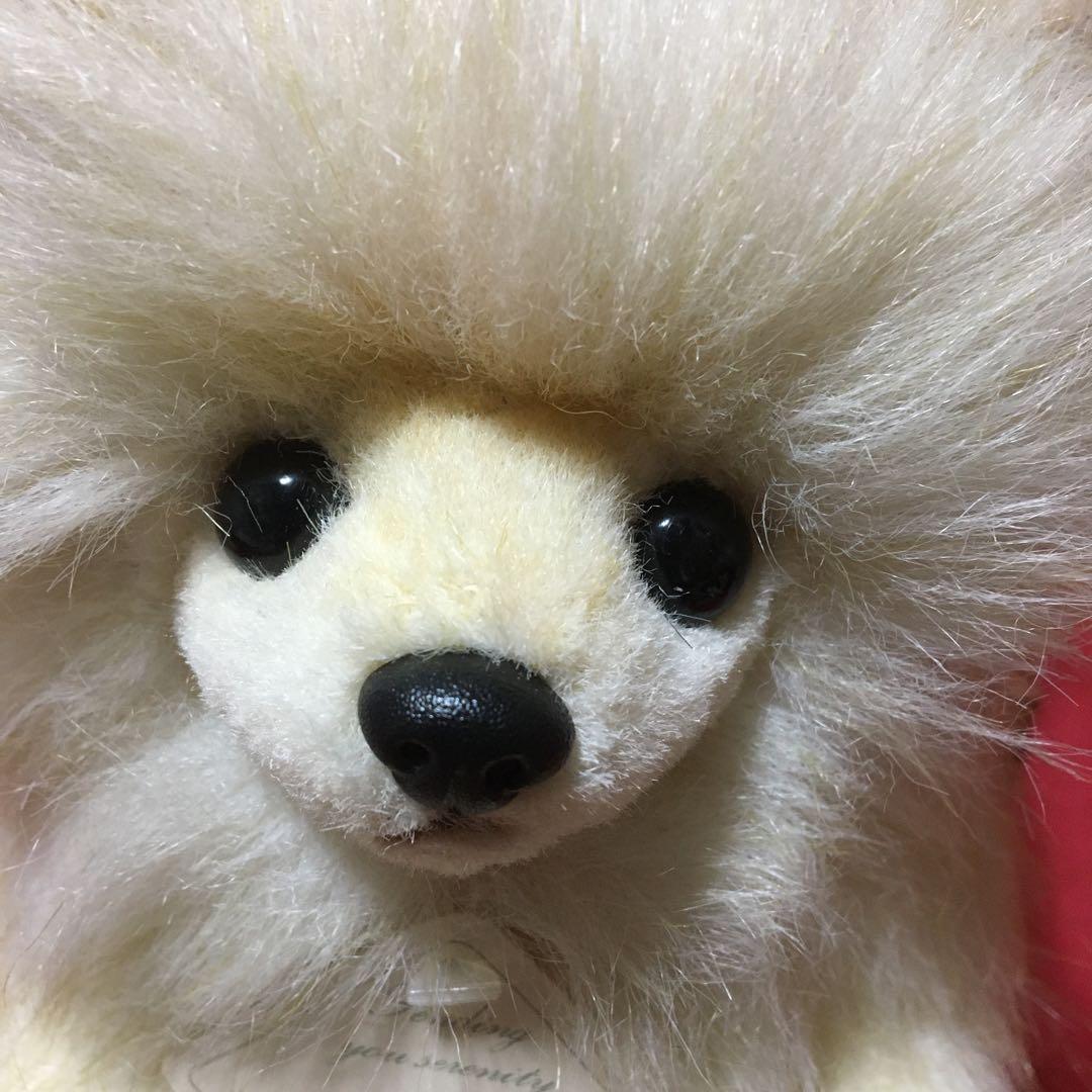 レトロぬいぐるみ　子犬　リアルぬいぐるみ　四季オリジナルぬいぐるみ　ポメラニアン