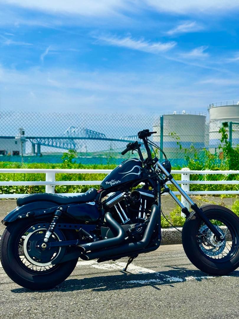 ハーレー用タンクカバー