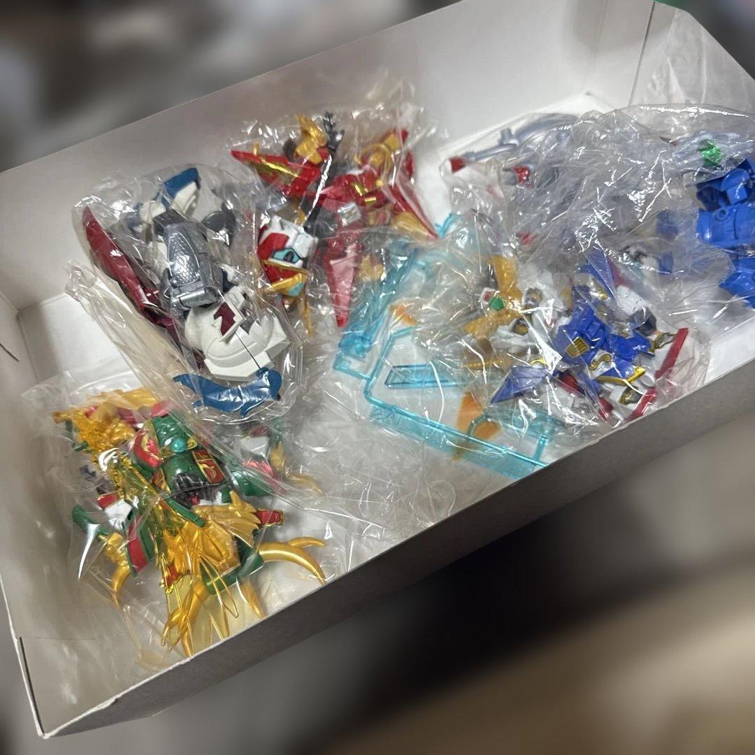 三国伝三位一体セット SDガンダムBB戦士組み立て済み