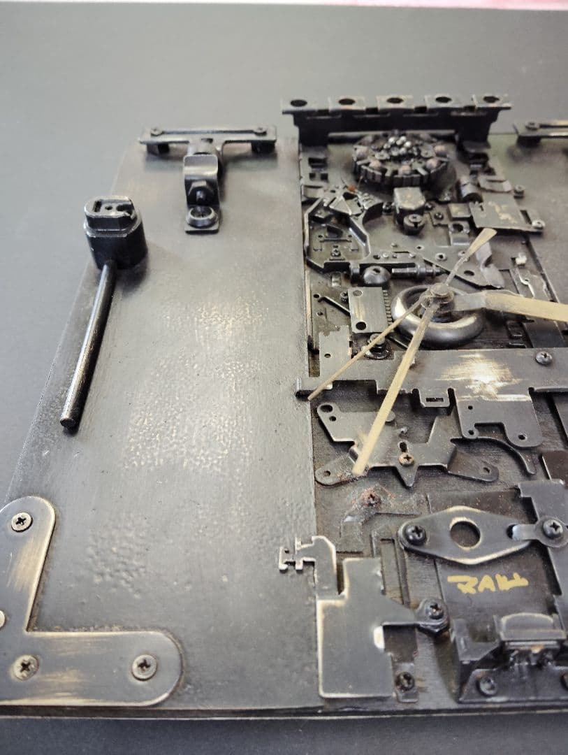 機械的時計内部構造アート　Ｔ01