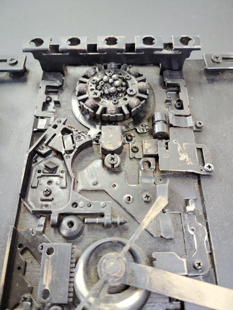 機械的時計内部構造アート　Ｔ01