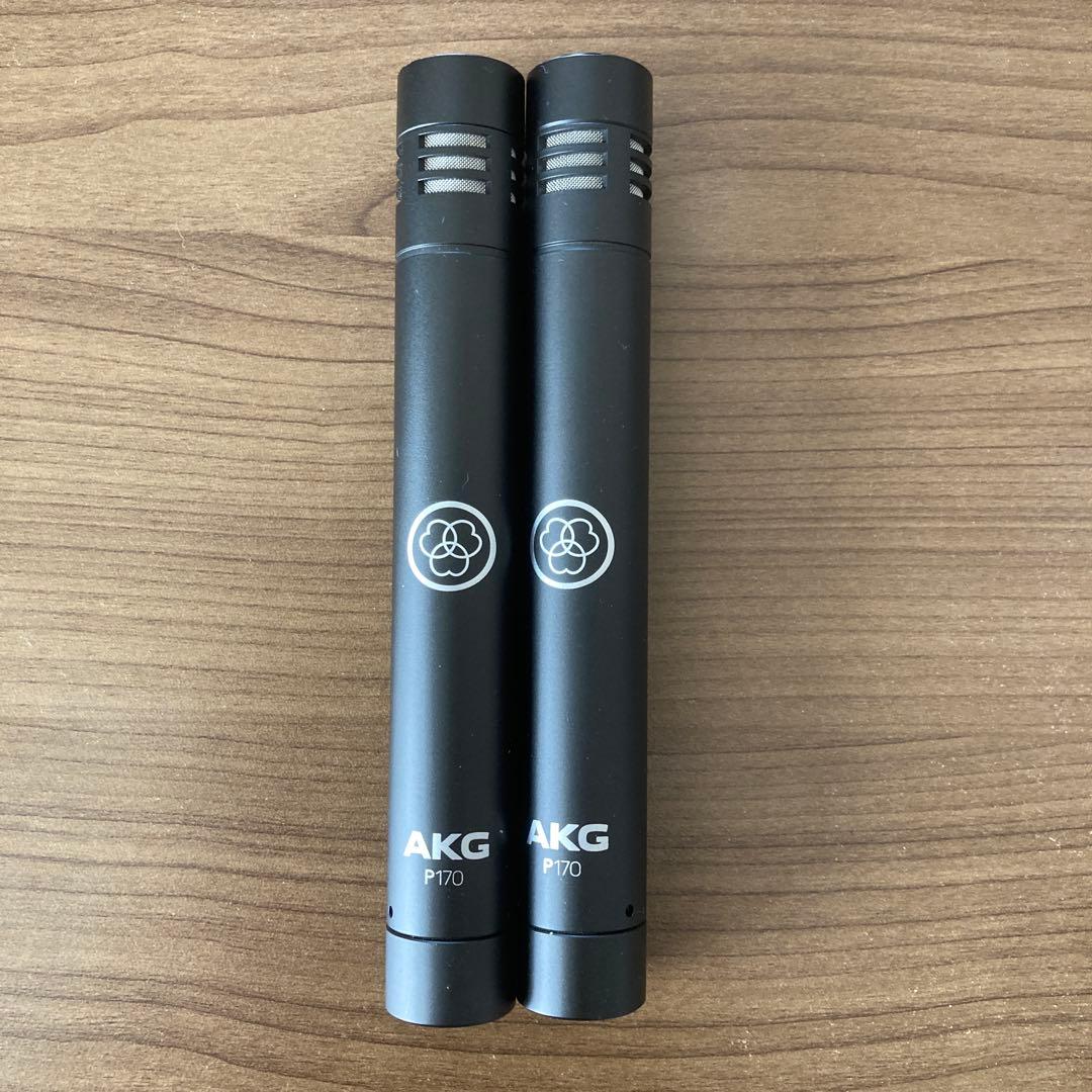 AKG P170 2本セット コンデンサーマイク