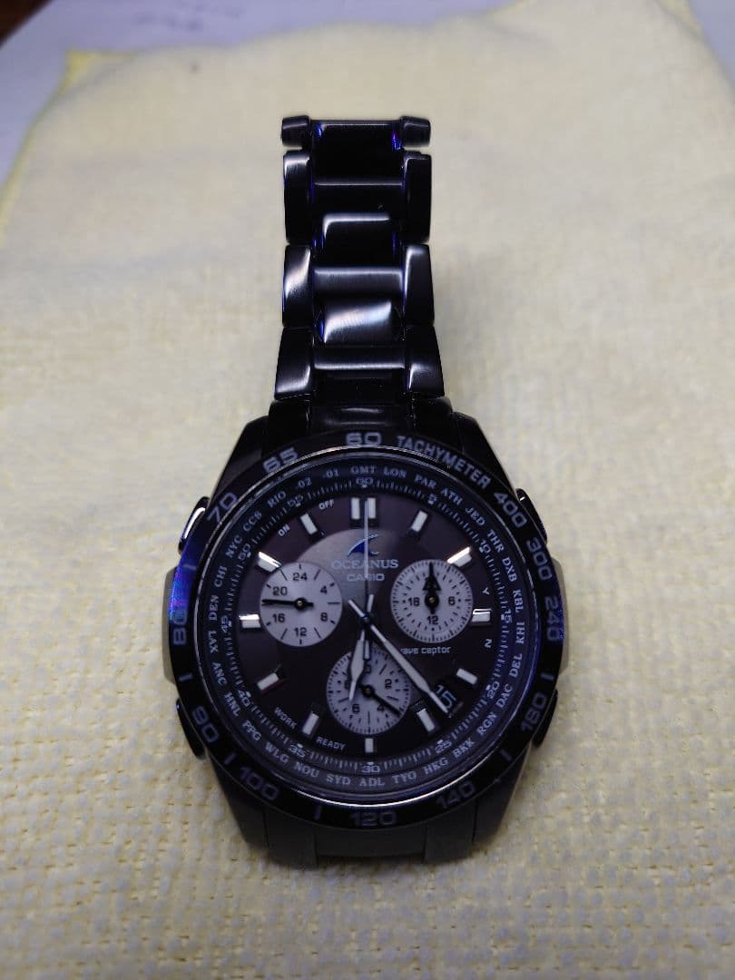CASIO OCEANUS OCW-600TD titanium ブラック