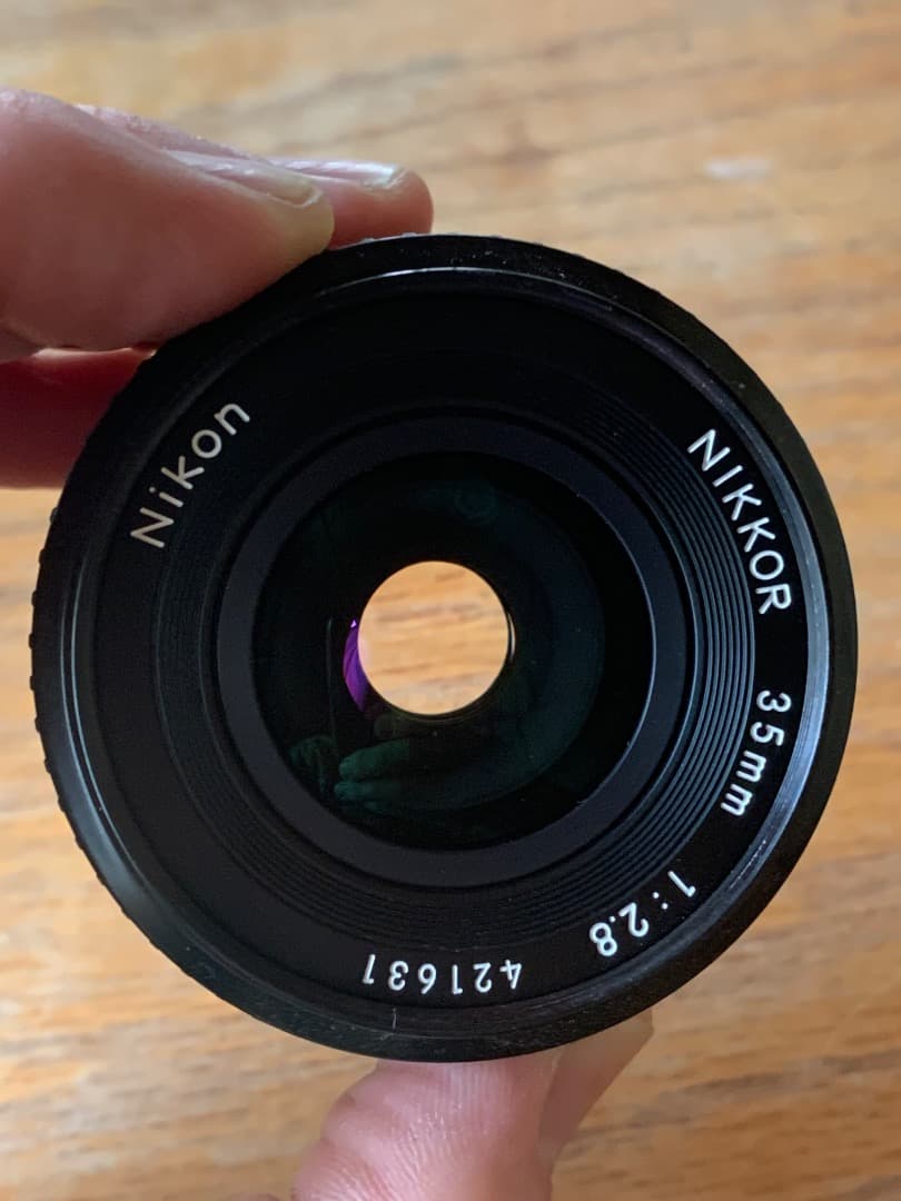 フィルムカメラ Nikon F3 HP + 2 Lens