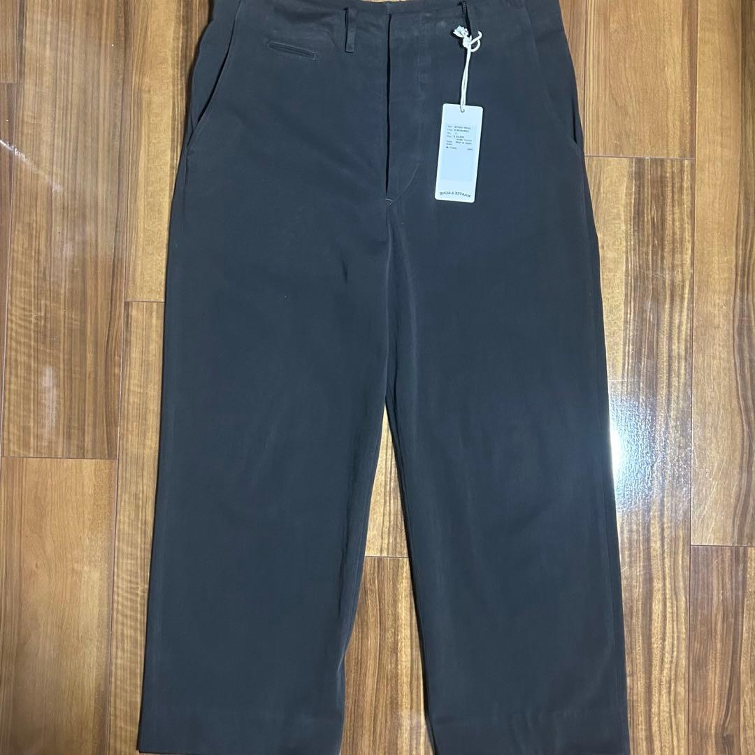 【MAATEE&SONS】24AW SMOOTH CHINO TROUSER