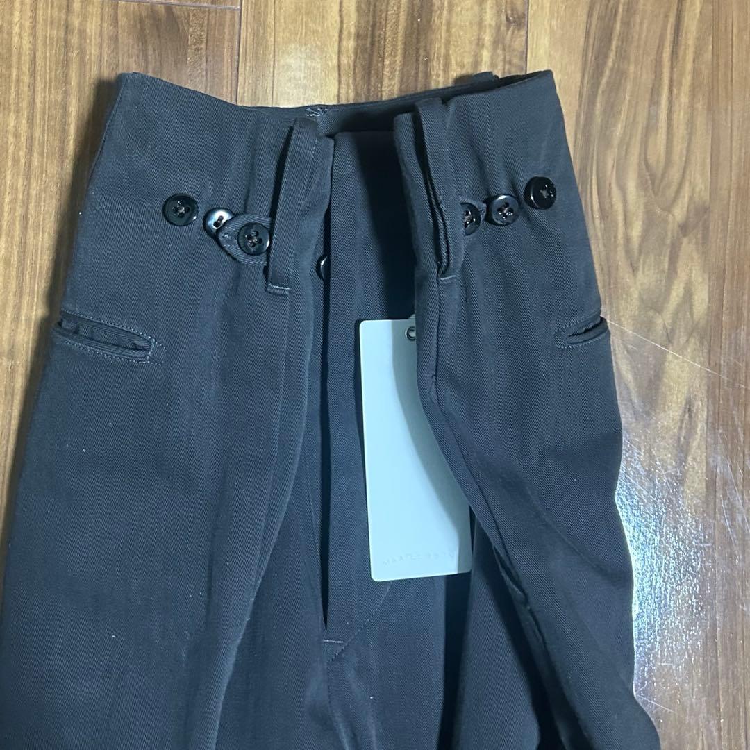 【MAATEE&SONS】24AW SMOOTH CHINO TROUSER