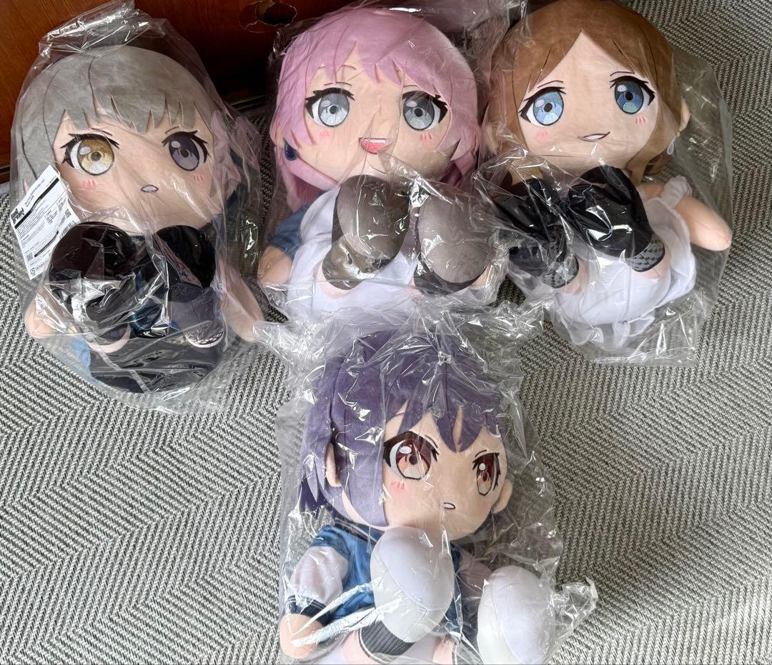 おおきな40cmぬいぐるみ　MyGO!!!!!　4体セット