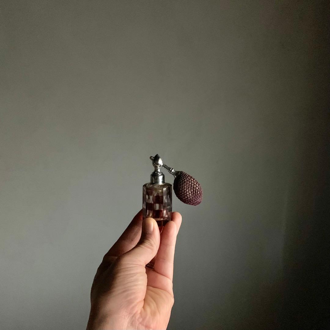 古い 香水瓶 天満屋 昭和レトロ 古道具 アンティーク オブジェ