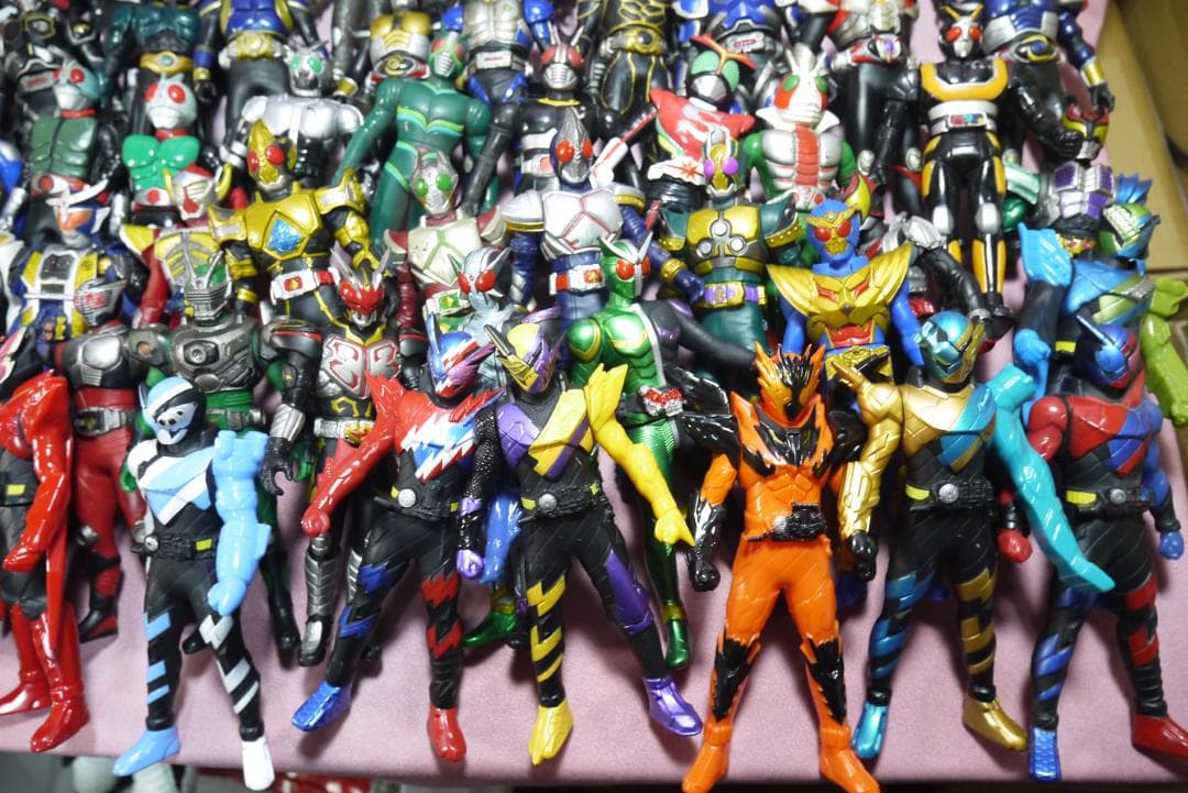 レジェンドライダーシリーズ　ビッグサイズソフビフィギュア　132体