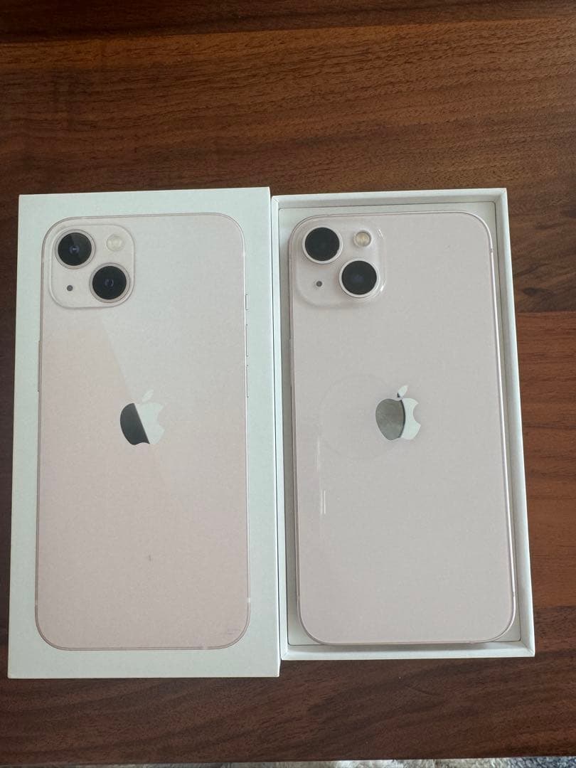 【SIMフリー】iPhone 13 128GB ピンクバッテリー77％