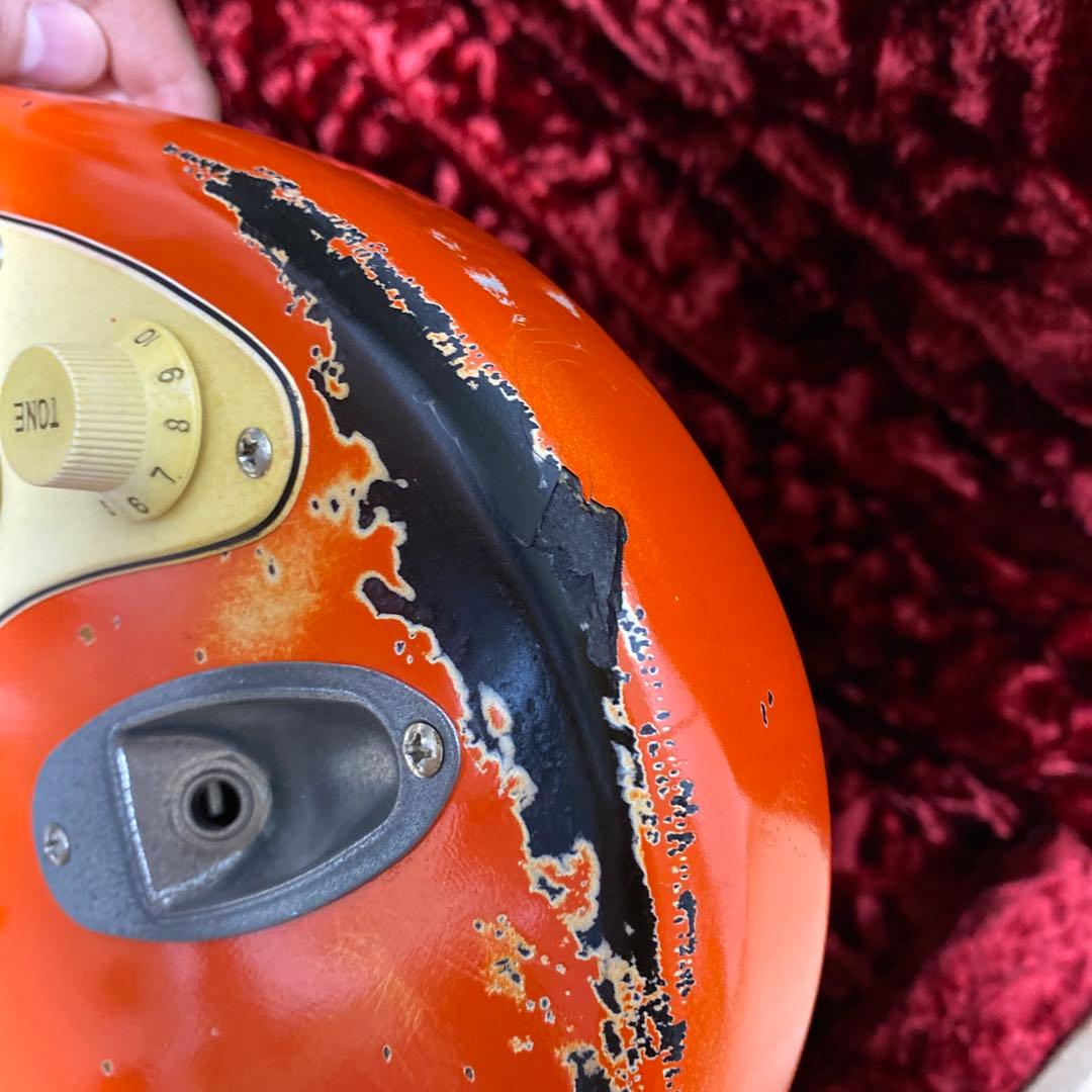 ストラトキャスター　レリック　マルチレイヤーカラー