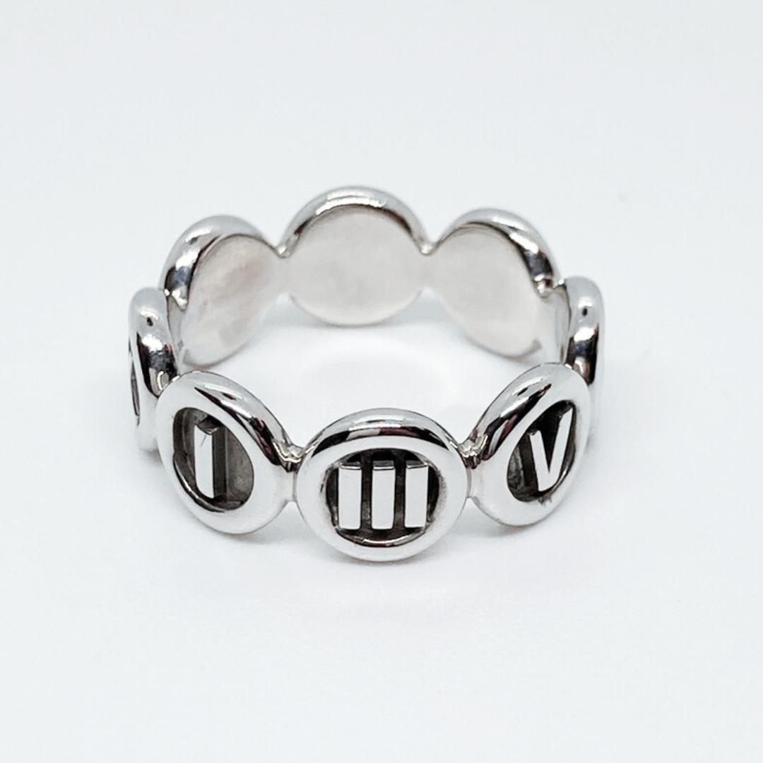 ❝レア品❞ ティファニー アトラス リング 51(11号) WG750 ダイヤ