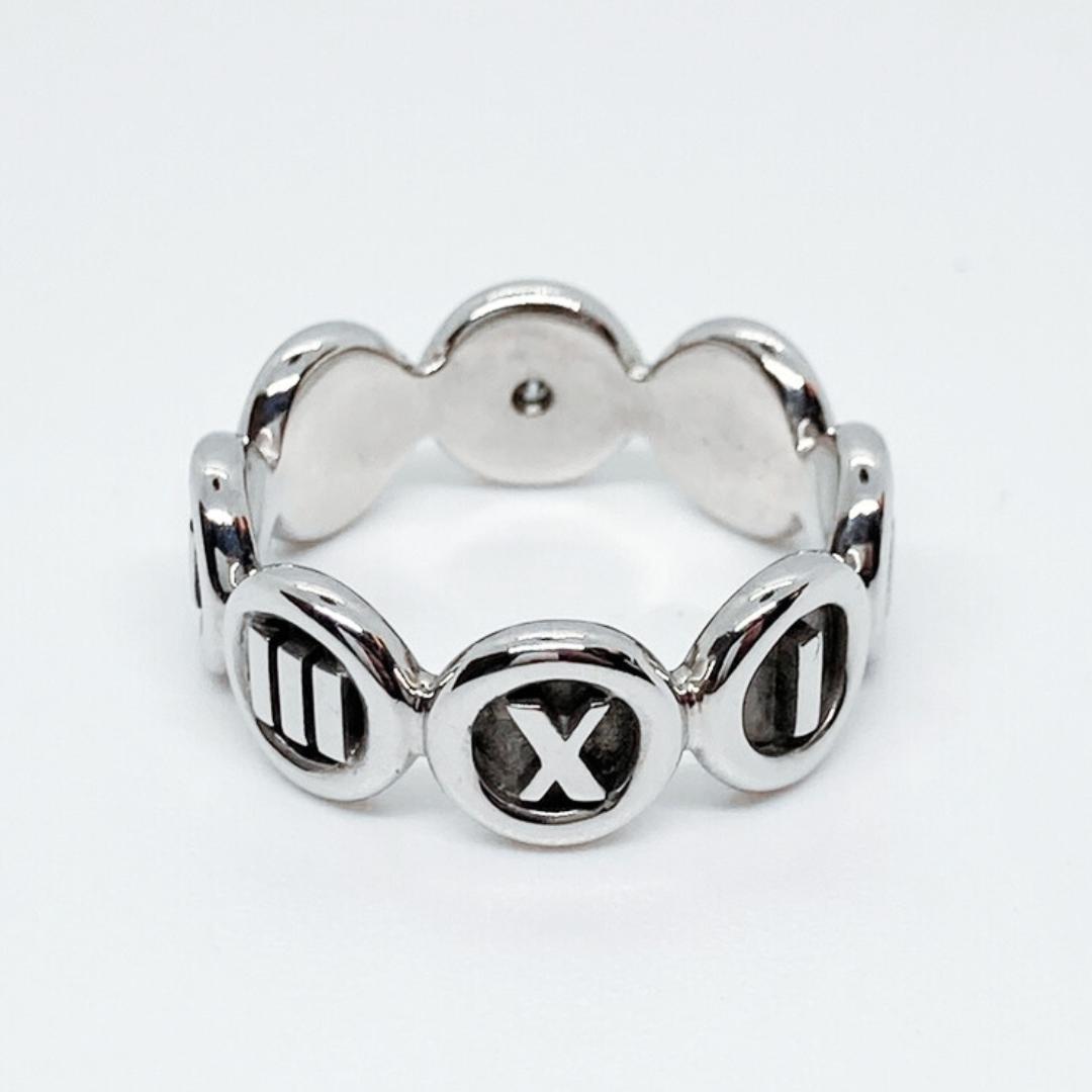 ❝レア品❞ ティファニー アトラス リング 51(11号) WG750 ダイヤ