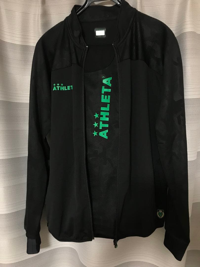 東京ヴェルディ×ATHLETA　迷彩柄トレーニングジャージ上下セット　Oサイズ