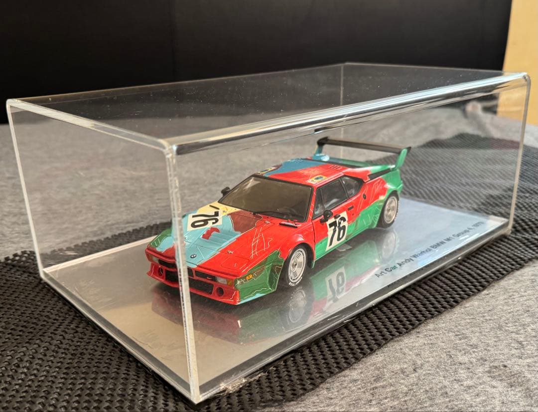 ミニチャンプス 1/18 BMW M1 Art Car Andy Warhol