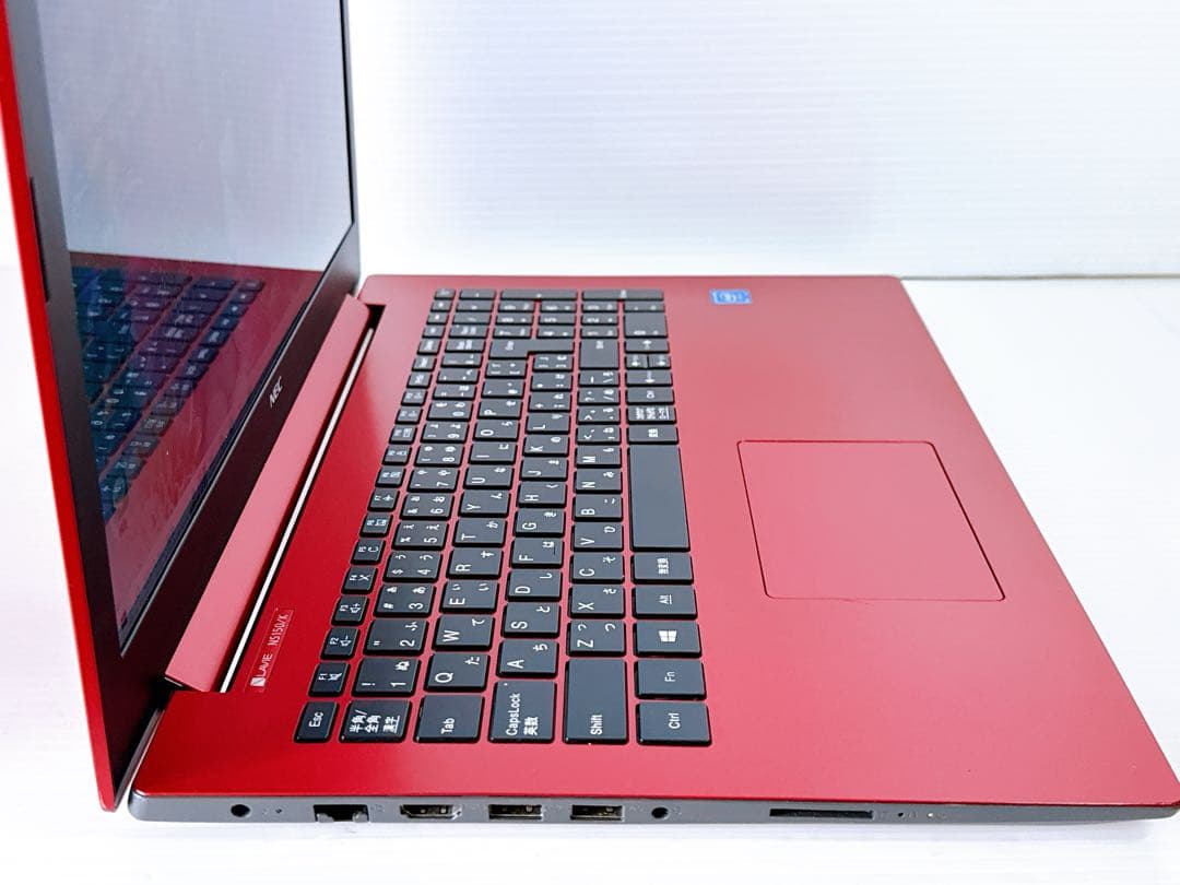 ✨鮮やかレッド！NECノートパソコン｜SSD搭載＆win11