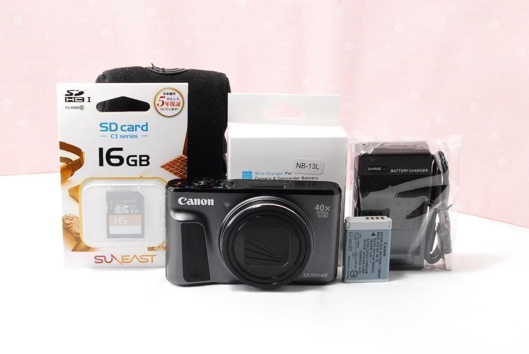 〓Wi-Fi機能搭載〓キヤノン PowerShot SX720 HS