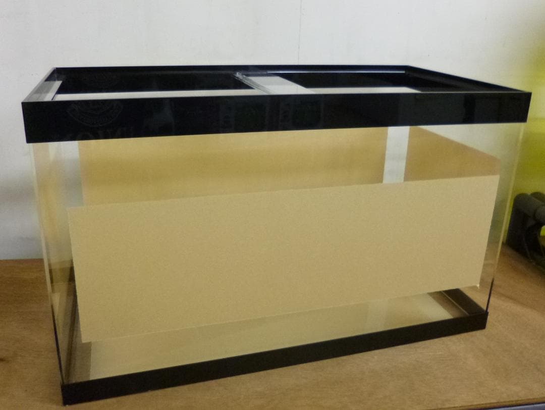 新品 アクリル水槽 ６０Ｘ３０Ｘ３６ｃｍ(黒帯)