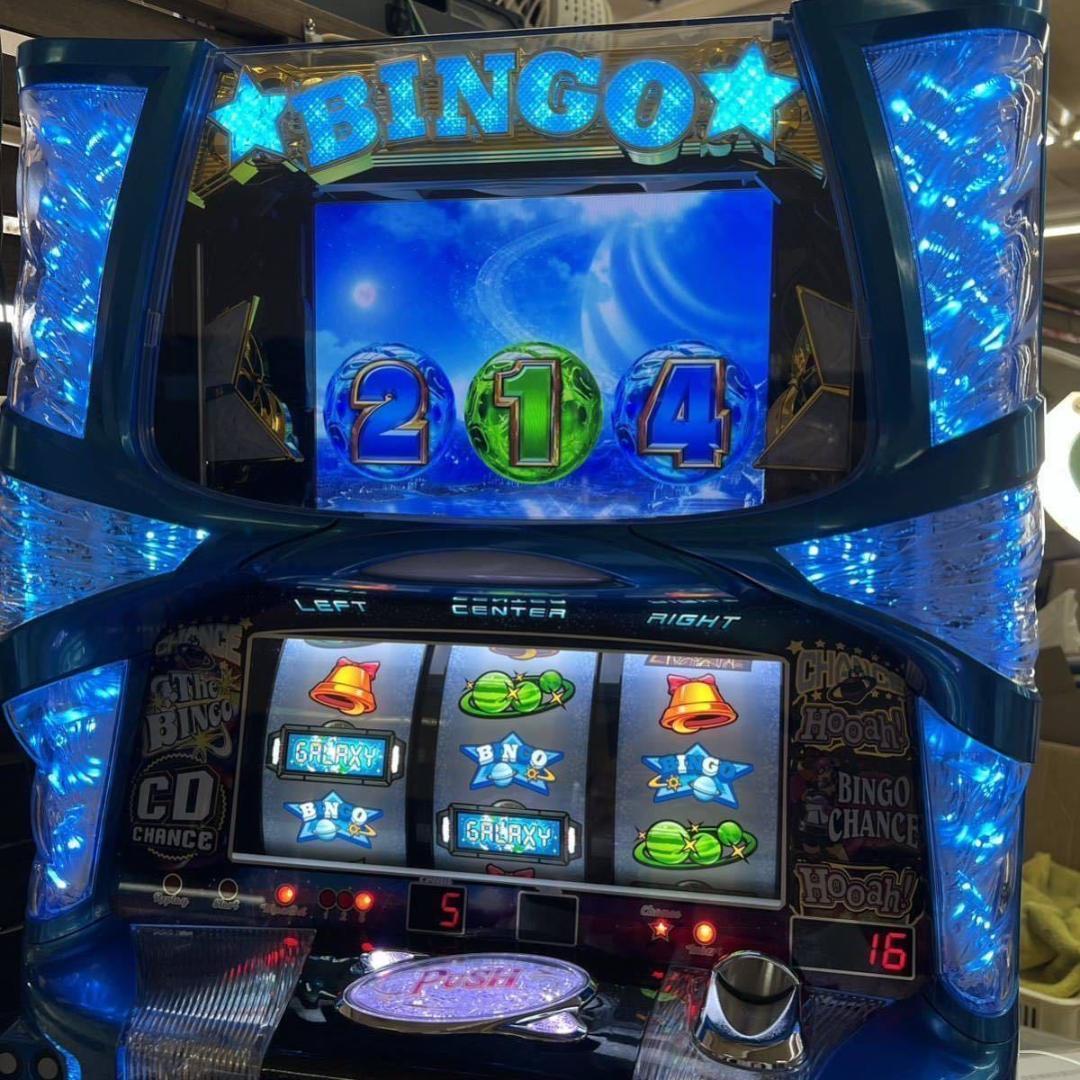 【パチスロ実機】ベルコ★スーパービンゴギャラクシー 【不要機付】