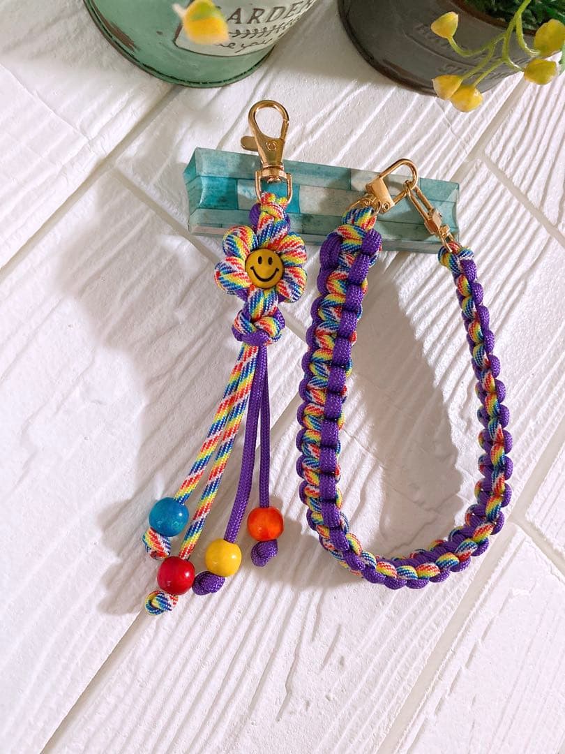 パラコードストラップ