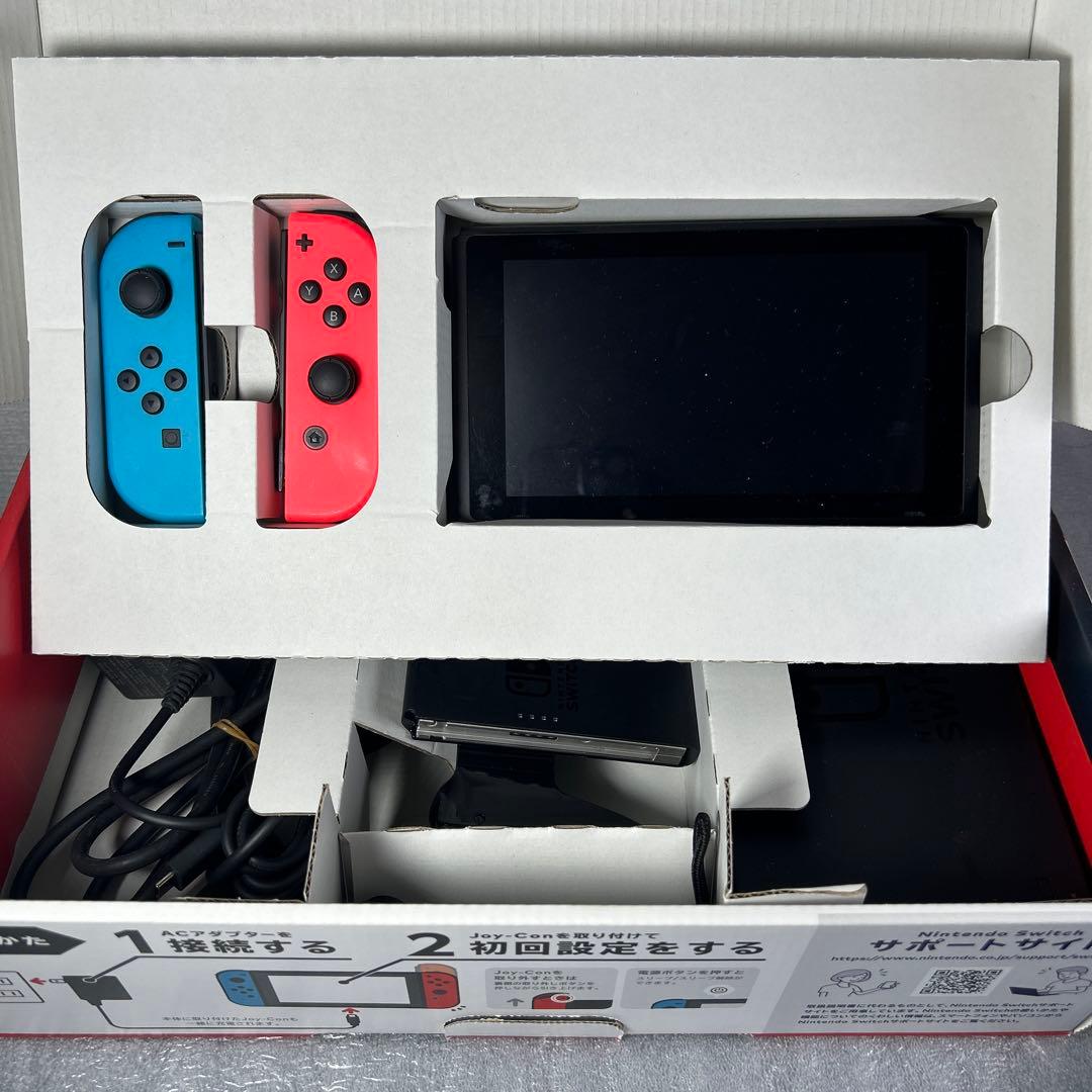 【箱付】ニンテンドースイッチ バッテリー強化版　動作確認済