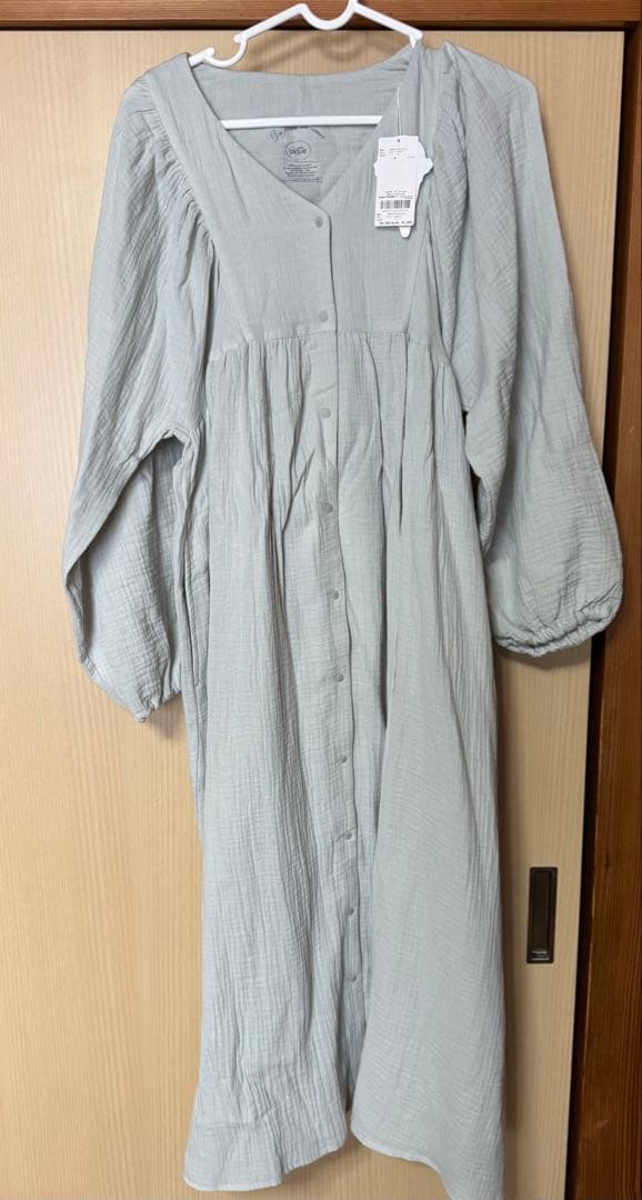 ジェラートピケ　マタニティガーゼワンピース　gelato pique 授乳服