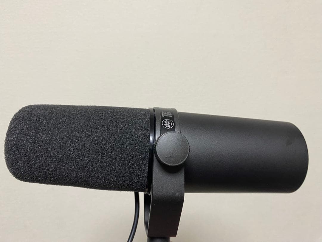 SHURE SM7B ダイナミックマイク(ゲインブースター付属)