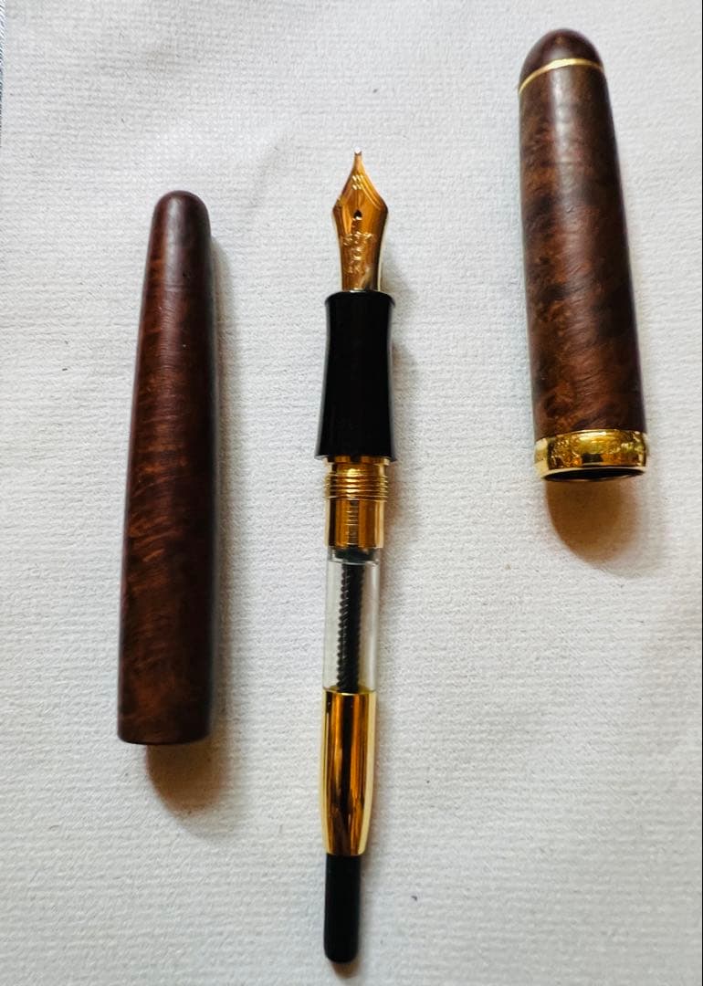 プラチナ万年筆3776 ブライヤー　太字