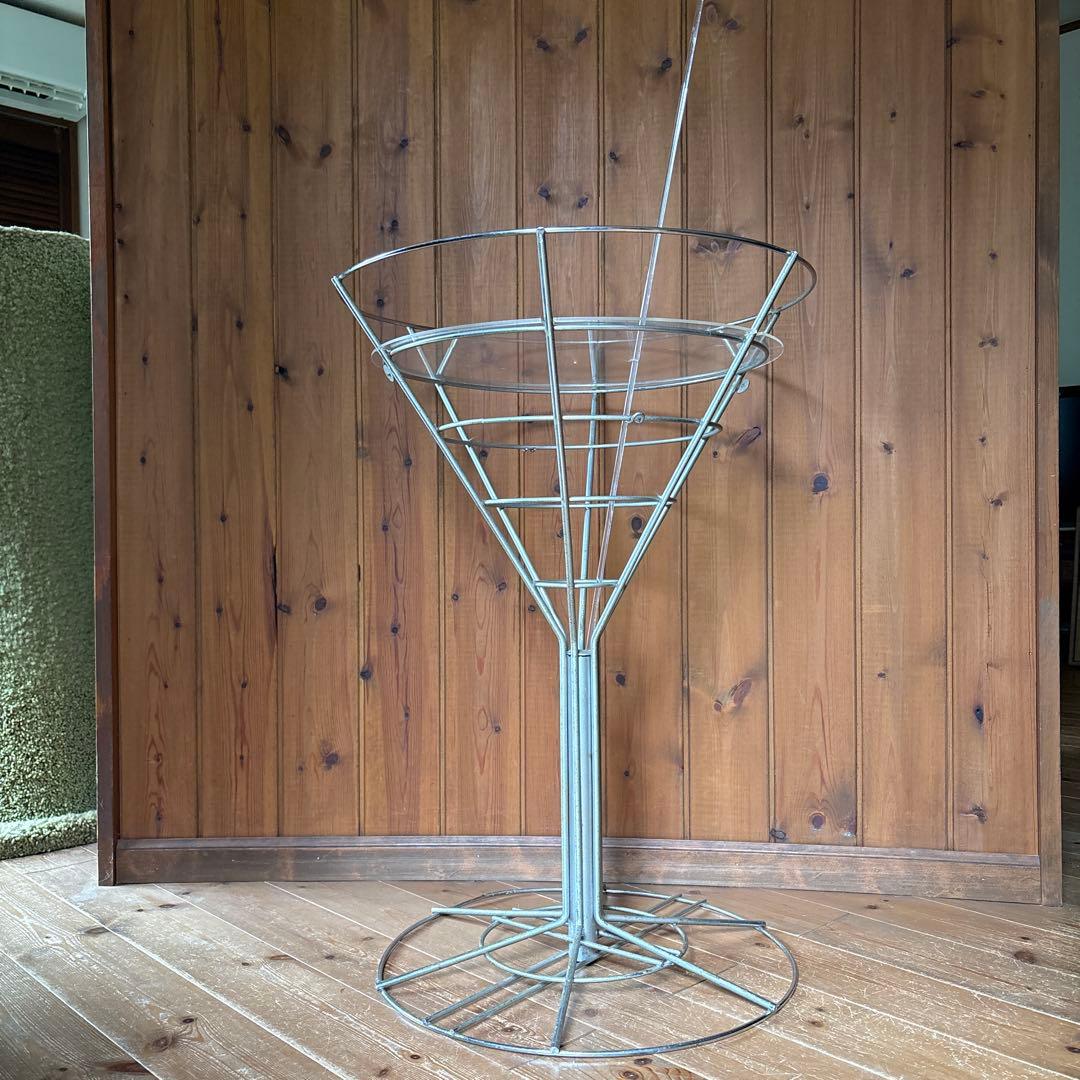 【マティーニテーブル】ミッドセンチュリー 60s USA ビンテージ ワイヤー