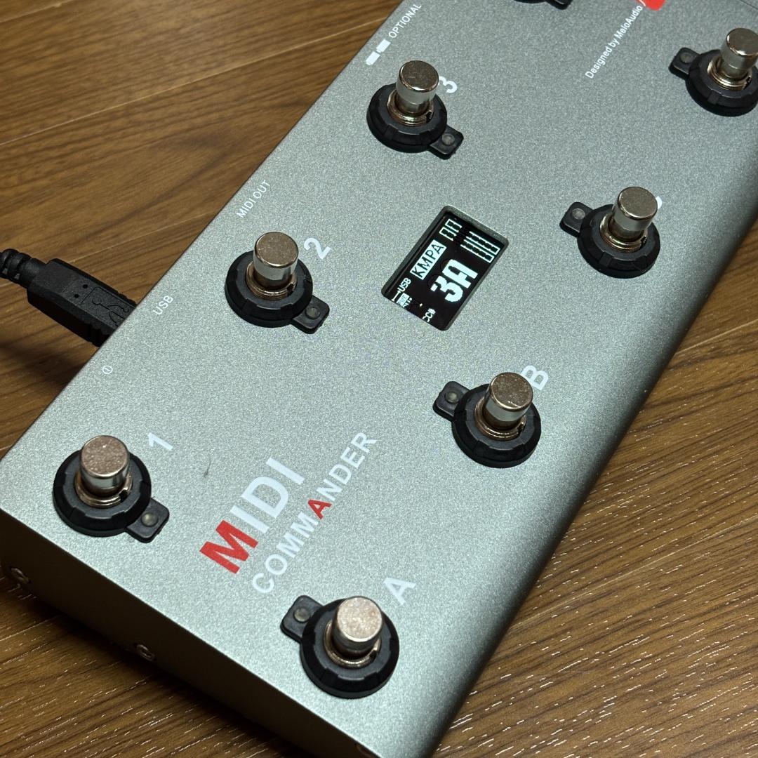 ギター melo audio MIDI COMMANDER